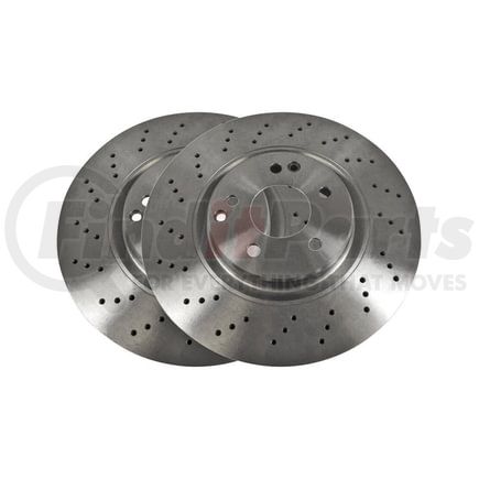 Vaico V3080016 Disc Brake Rotor Brake Disc