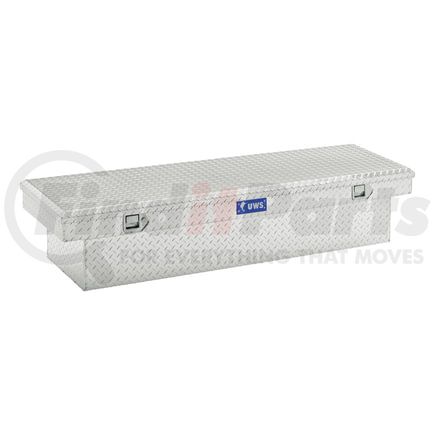 EC10411 by UWS - Bright Aluminum 69" Crossover Truck Tool Box (Heavy Packaging)