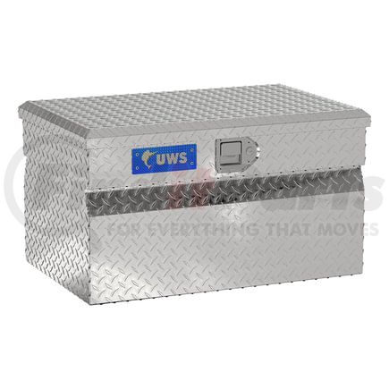 UWS EC20121 Truck Tool Box Bright Aluminum 30" Utility Chest Box (Heavy Packaging)