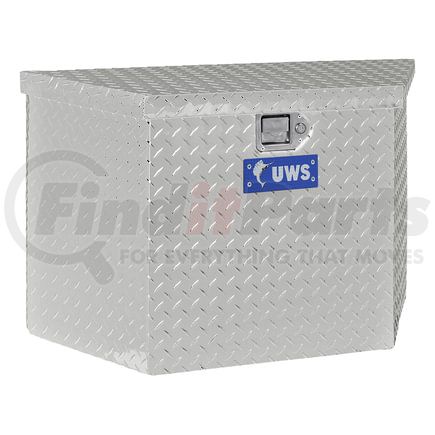 EC20431 by UWS - Bright Aluminum 49" Trailer Tongue Box (Heavy Packaging)