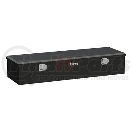 FWB-58-MB by UWS - Matte Black Aluminum 58" 5th Wheel Truck Tool Box (LTL Shipping Only)