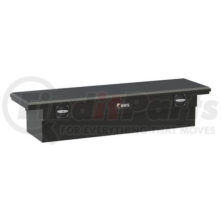 UWS SL-69-LP-MB Truck Bed Rail-To-Rail Tool Box Matte Black 69" Secure Lock Truck Tool Box, Low Profile (LTL Shipping Only)