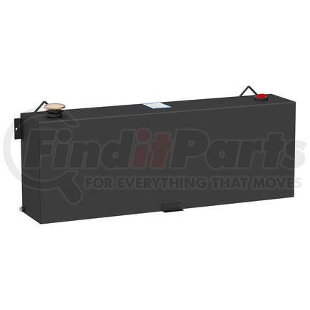 ST-45-R-MB by UWS - Matte Black 45-Gallon Rectangle Steel Transfer Tank