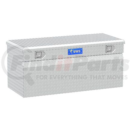 TBC-48-DD by UWS - Bright Aluminum 48" Cargo Carrier Utility Chest Box (LTL Shipping Only)