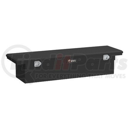TBS-69-LP-MB by UWS - Matte Black Aluminum 69" Truck Tool Box with Low Profile (LTL Shipping Only)
