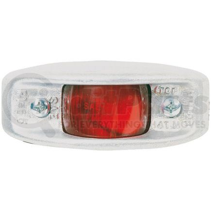 123R by PETERSON LIGHTING - 123 Cast-Aluminum Clearance and Side Marker Light - Red