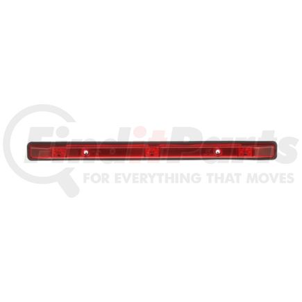169-3R by PETERSON LIGHTING - LED ID Bar, Rectangular, 16.27"X1.25", red, poly bag