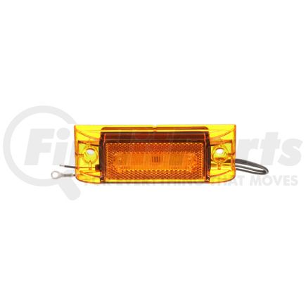 187A by PETERSON LIGHTING - LED Marker/ Clearance, PC-Rated, Rectangular, 6.0"X2.0", amber, poly bag
