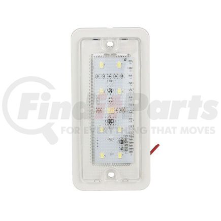 368 by PETERSON LIGHTING - LED Dome/ Interior Light, Rectangular, 5.83"X2.80", Multi-volt, poly bag