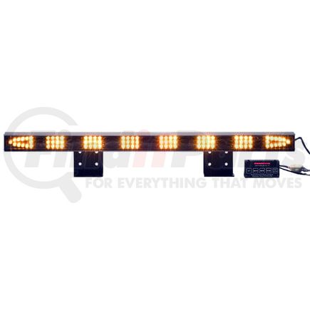 778A by PETERSON LIGHTING - LED Light Bar, Sequential Directional, 34.75"X2.375", amber, clear lens, box