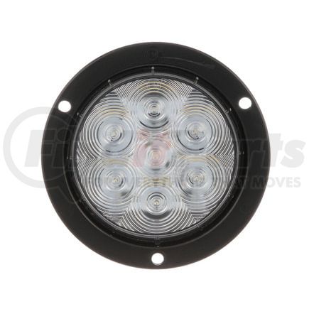 818C-7 by PETERSON LIGHTING - 817C-7/818C-7 LumenX® 4" Round LED Back-Up Light, AMP - Clear, Flange Mount