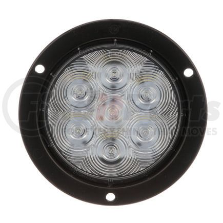 824C-7 by PETERSON LIGHTING - LED Back-Up Light, Round, Flange-Mount 4", white, poly bag