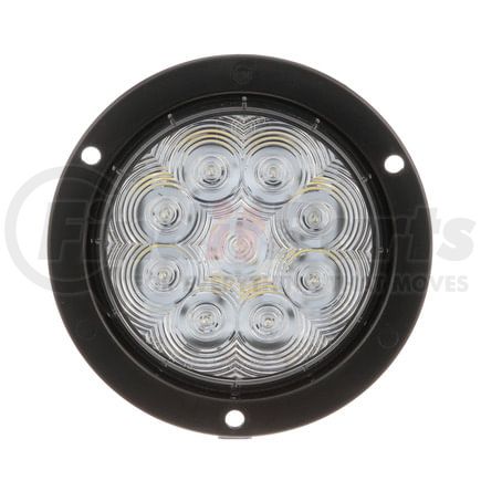 824C-9 by PETERSON LIGHTING - LED Back-Up Light, Round, Flange-Mount 4", Multi-volt, white, poly bag