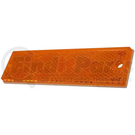 Peterson Lighting B487A Reflector Reflector, Rectangular, 4.38"X1.13", bulk pack