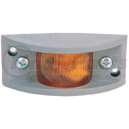 M122A by PETERSON LIGHTING - Incandescent Marker/ Clearance, PC-Rated, Rectangular, Armored, 4.88"X2", amber, bulk pack