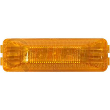 M161A by PETERSON LIGHTING - LED Marker/ Clearance, P2, Rectangular, 4"X1.25", amber, bulk pack