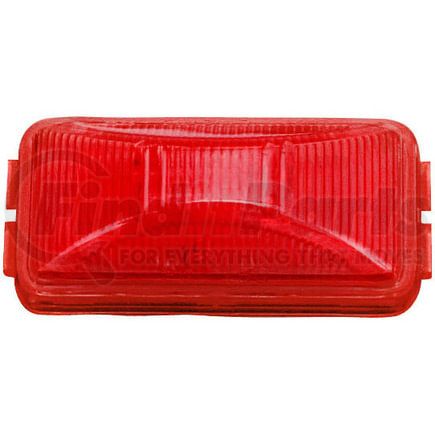 M152R by PETERSON LIGHTING - Incandescent Marker/ Clearance, PC-Rated, Rectangular, 2.48"X1.20", red, bulk pack