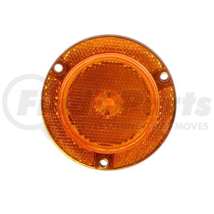 M189FA-AMP by PETERSON LIGHTING - 189 2-1/2" LED Clearance/Side Marker with Reflex - Amber with Hard-Shell Connector