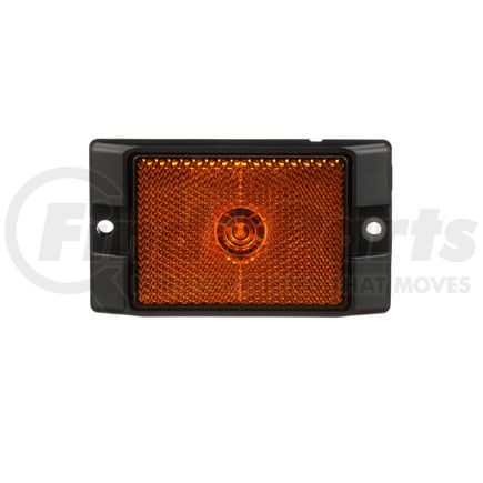 V215A by PETERSON LIGHTING - LED Marker/ Clearance, P2, Rectangular, Reflex, 3.94"X1.13", amber, Viz Pack