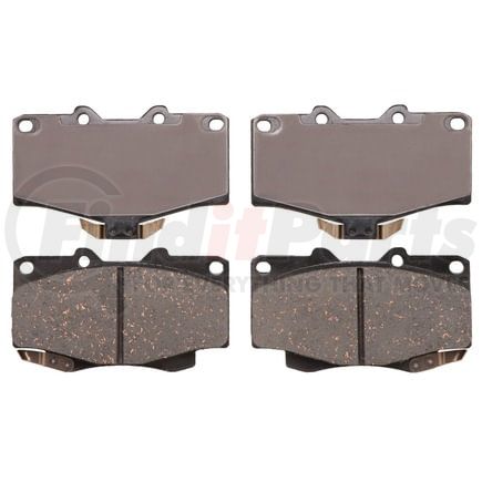 AD0436 by ADVICS - ADVICS Ultra-Premium Ceramic Brake Pads