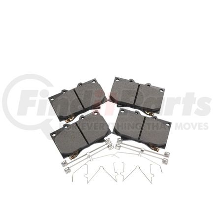 AD0772 by ADVICS - ADVICS Ultra-Premium Ceramic Brake Pads