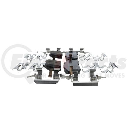AD0815A by ADVICS - ADVICS Ultra-Premium Ceramic Brake Pads