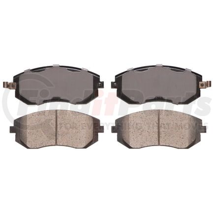 AD0929 by ADVICS - ADVICS Ultra-Premium Ceramic Brake Pads