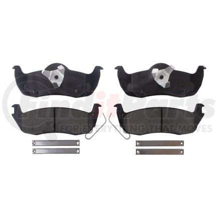 Advics AD1087 Disc Brake Pad Set ADVICS Ultra-Premium Ceramic Brake Pads