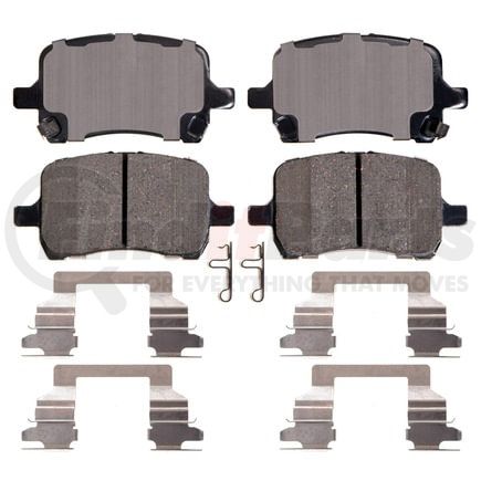 AD1160 by ADVICS - ADVICS Ultra-Premium Ceramic Brake Pads