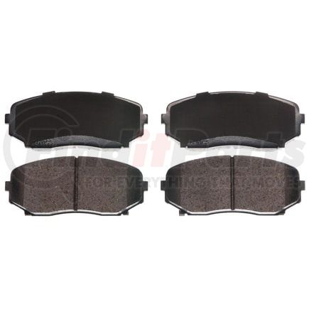 AD1258 by ADVICS - ADVICS Ultra-Premium Ceramic Brake Pads