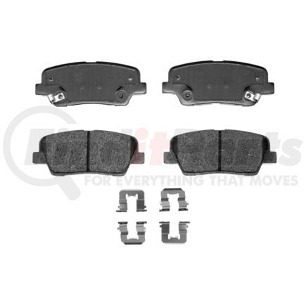 AD1284 by ADVICS - ADVICS Ultra-Premium Ceramic Brake Pads