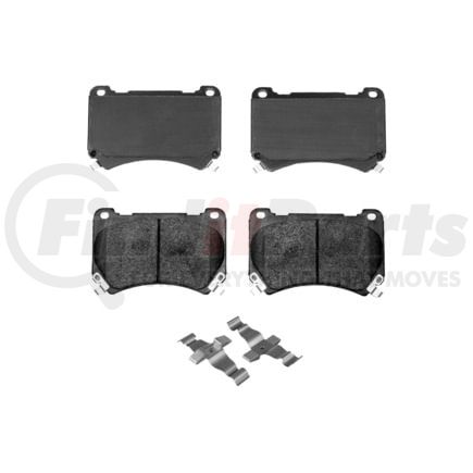AD1396 by ADVICS - ADVICS Ultra-Premium Ceramic Brake Pads
