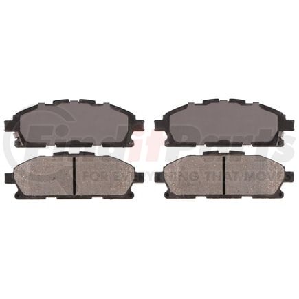AD1552 by ADVICS - ADVICS Ultra-Premium Ceramic Brake Pads
