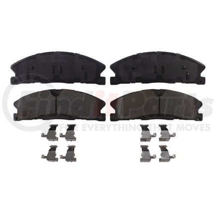 AD1611 by ADVICS - ADVICS Ultra-Premium Ceramic Brake Pads