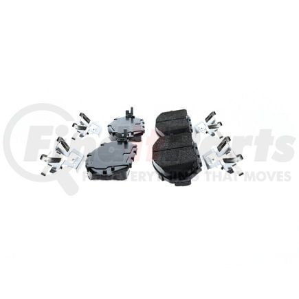 AD1649 by ADVICS - ADVICS Ultra-Premium Ceramic Brake Pads