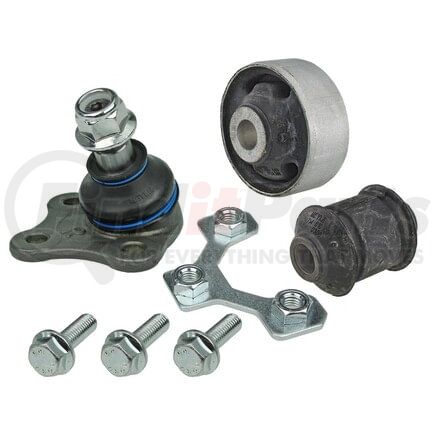 1166100000HD by MEYLE - Audi, Volkswagen Suspension Control Arm Bushing Kit - Front Right