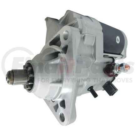 18408N by WAI - New Starter Motor, OSGR, 12V, 10 Tooth, Clockwise (CW) Rotation