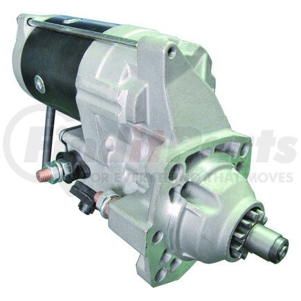 19848N by WAI - Starter Motor - 24V, 11 Teeth, Clockwise, OSGR (John Deere)