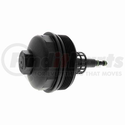 V20-1802 by VAICO - Cubierta, caja filtro de aceit