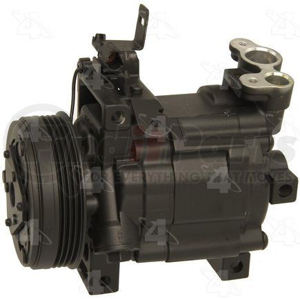 97485 by FOUR SEASONS - Reman York-Diesel Kiki-Zexel-Seltec DKV10R Compressor w/ Clutch