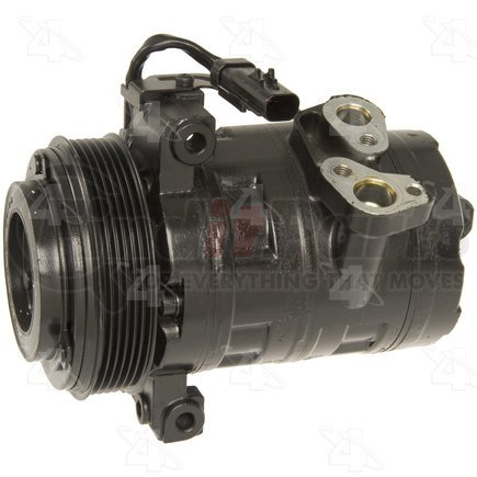 97484 by FOUR SEASONS - Reman York-Diesel Kiki-Zexel-Seltec DKS17D Compressor w/ Clutch