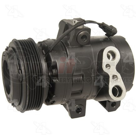 97488 by FOUR SEASONS - Reman York-Diesel Kiki-Zexel-Seltec DKS17D Compressor w/ Clutch