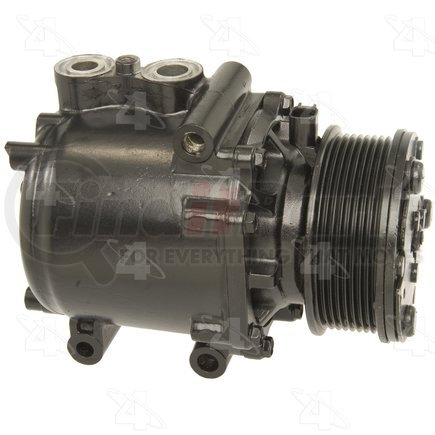 97564 by FOUR SEASONS - Reman Ford Scroll Compressor w/ Clutch