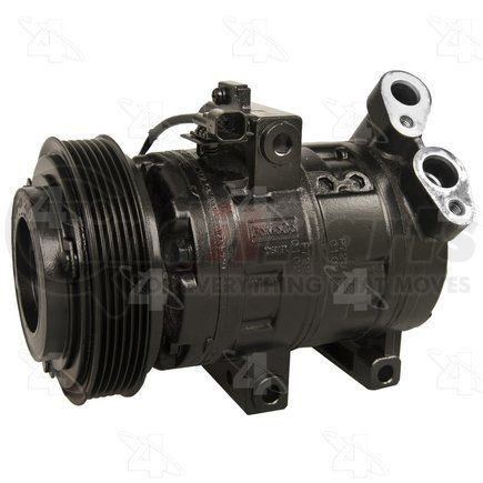 97673 by FOUR SEASONS - Reman York-Diesel Kiki-Zexel-Seltec DKS17DS Compressor w/ Clutch