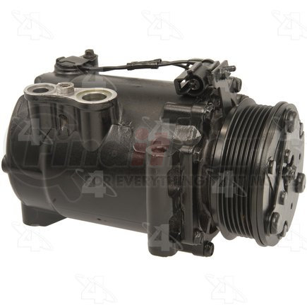 97577 by FOUR SEASONS - Reman Ford Scroll Compressor w/ Clutch