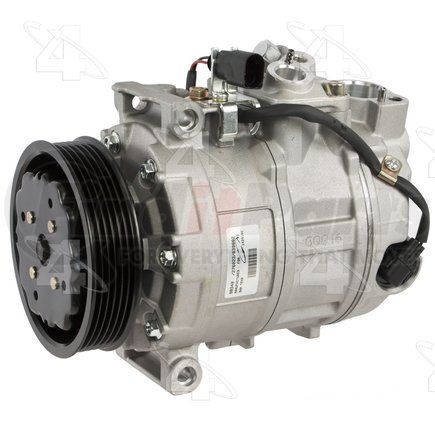 98348 by FOUR SEASONS - New Nippondenso 7SEU16C Compressor w/ Clutch