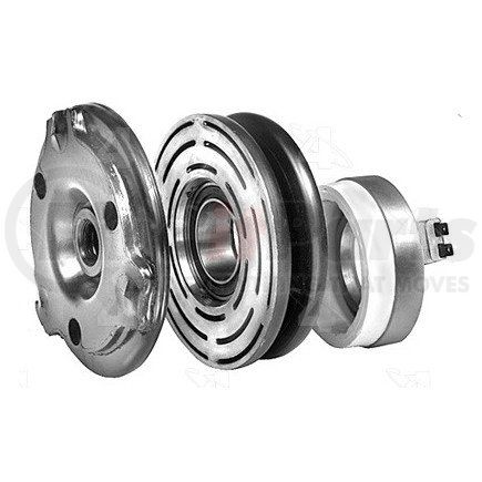 48651 by FOUR SEASONS - Clutch Assembly w/ Coil