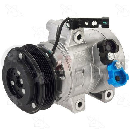 98488 by FOUR SEASONS - New York-Diesel Kiki-Zexel-Seltec DKS17DS Compressor w/ Clutch