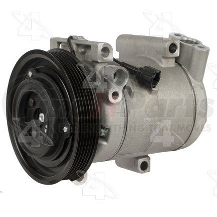 98441 by FOUR SEASONS - New York-Diesel Kiki-Zexel-Seltec DKV14G Compressor w/ Clutch