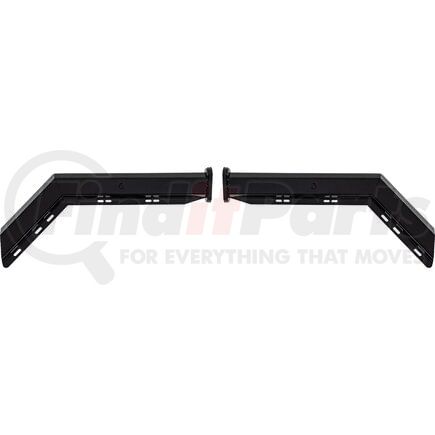 85930030 by BUYERS PRODUCTS - MUDFLAP HANGER, ANGLED, BLACK, SPRING